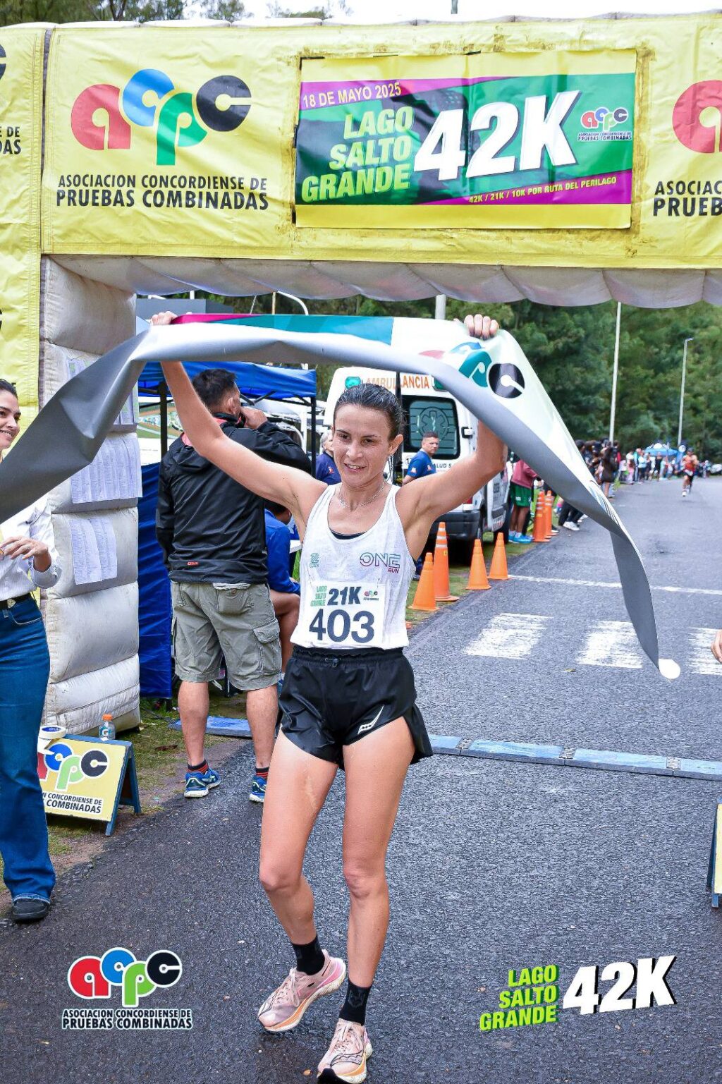 JUDITH MARSILLI ganadora 21 km